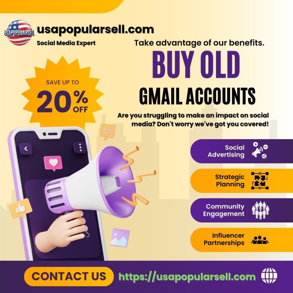 Buy Old Gmail Accounts