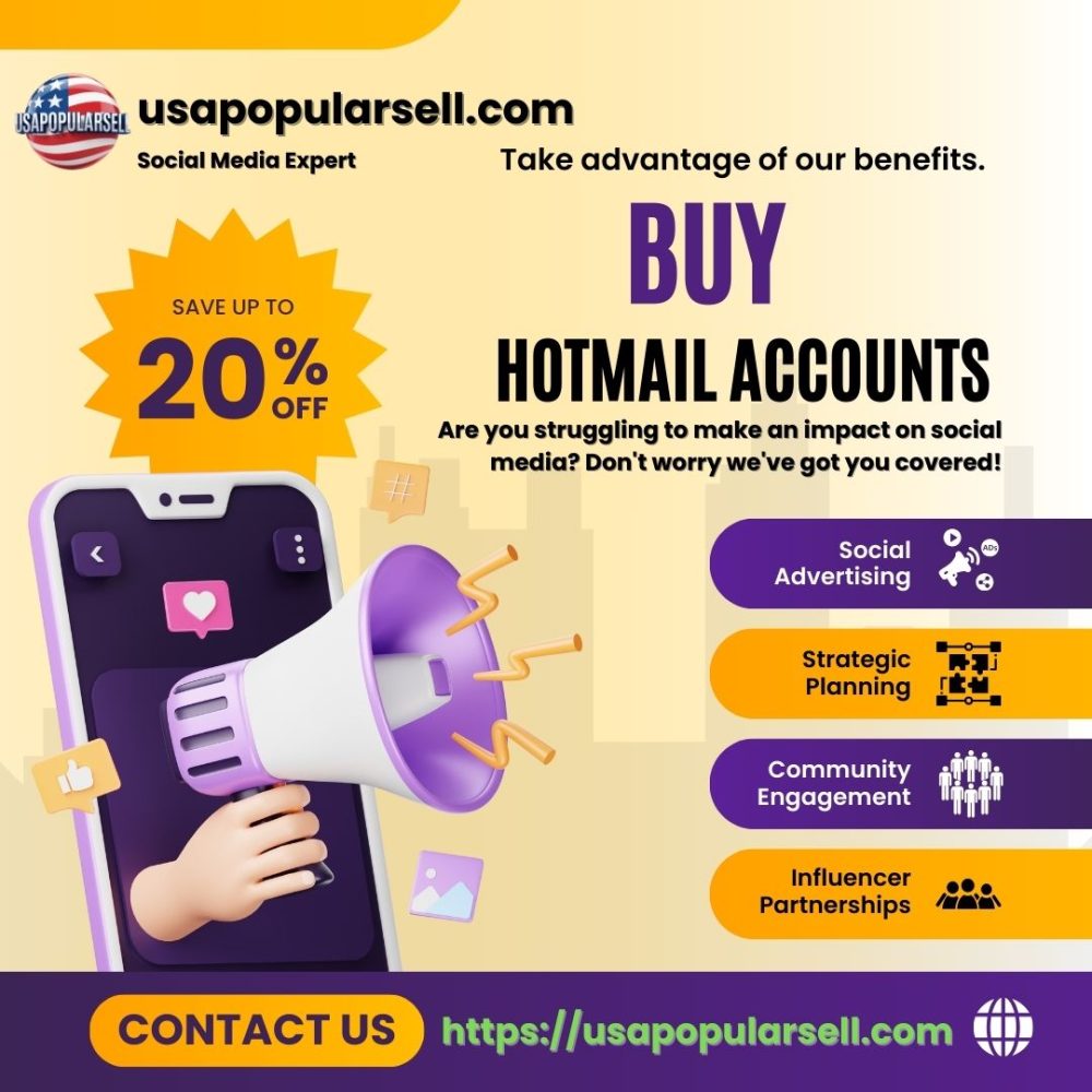 Buy Hotmail Accounts